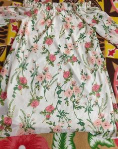 Floral Off-Shoulder Dress