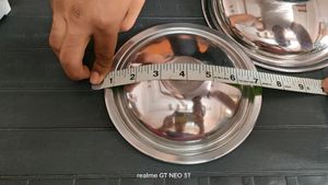 Dinner Stainless Steel Vessel Set of 3