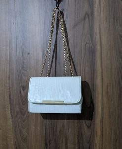 White Sling Bag