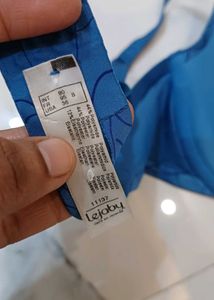 Blue Bra with Detail...36B