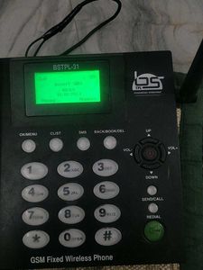 BSTPL-31 Landline Phone Works With Airtel and Voda