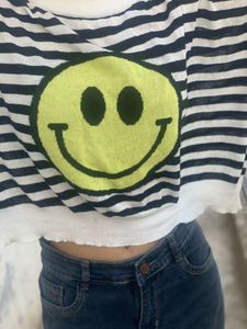 Y2k Style Oversized Croptop
