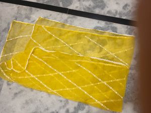 Yellow Embroidered Kurta