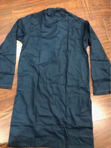Republic Navy Blue Kurta with Embroidery Chest 42”