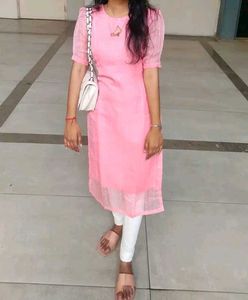 Organza Sequins Kurti