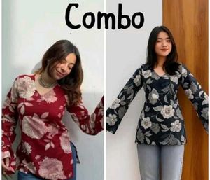 Floral Print Top Combo