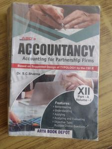 Class 12 Accountancy Part -A, Volume -1
