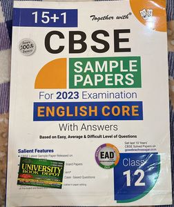 English 12th CBSE SAMPLE PAPER