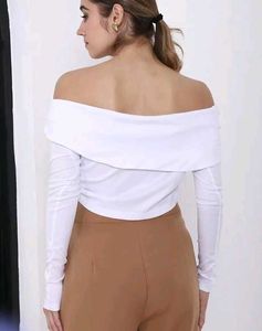 Chic White Crop Top