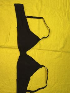 Black Knot Bralette For Party Wear
