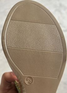 Shezone Sparkly Wedge Sandals