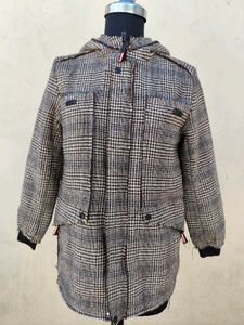 casual korean hooded jacket