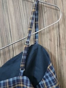 Checkered Crop Top