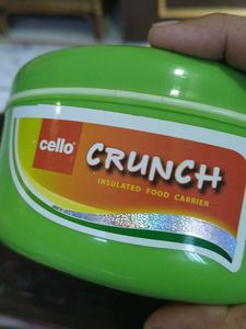 Green Colour cello Hot Tiffin