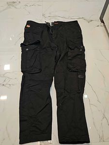 Cargo 04 Straight Pant Black
