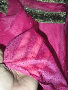 Elegant Pink Saree