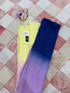 Aliabhatt Scarf💙🩷💛🩵