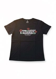 Black Graphic Print T-shirt