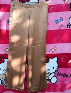 Brown Wide Leg Pants
