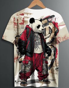 Trendy Panda Graphic Tee