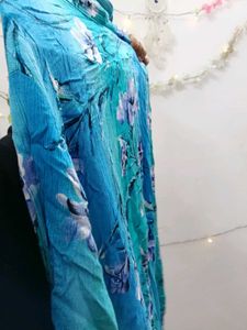 Floral Button-Down Top