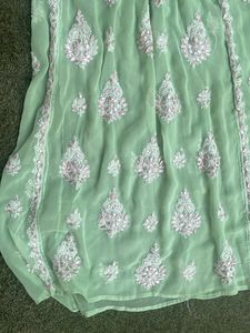 Chikankari Kurta With Gotapatti Work