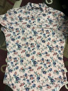 Floral Print Bodysuit