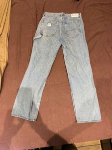 Distressed Light Wash Jeans