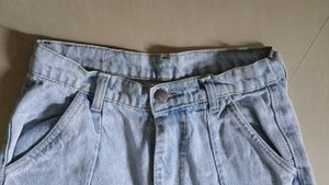 Light Wash Denim Pants