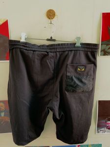Fendi Designer Black Shorts