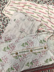 Floral Print Salwar Kameez Set