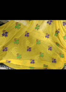 Yellow Saree
