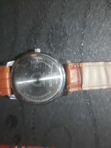 Classic Brown Leather Watch