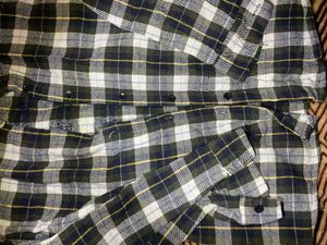 Chequered Green Crop Shirt