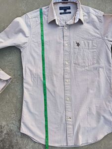 U.S. Polo Assn. Beige Shirt