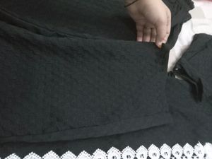 Black Dress Cord Set Comfortable