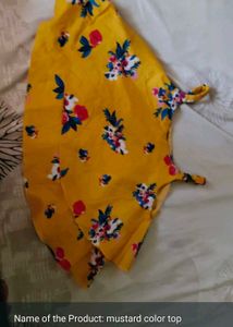 Yellow Mustard Top Fancy