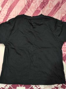 HRX Black T-Shirt gym wear
