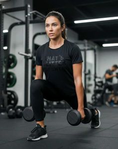 Domyos"THAT’S GLITTER NOT SWEAT"gym tee