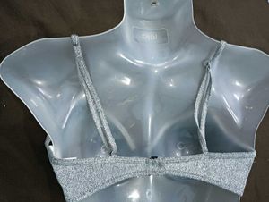 Silver Sparkle36🖤 Bra