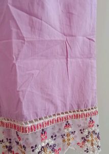 Embroidered Purple Kurti