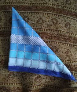 Hardy Amies Vintage Luxury Handkerchief Unisex