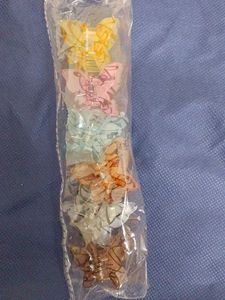 Butterfly Hair Claw Clips - 5 Pack