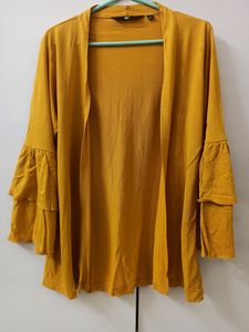 Women's Mustard Color Cardigan
