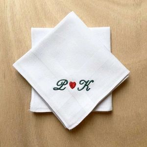 White Hanky Custom Print