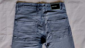 Gray Slim Fit Jeans