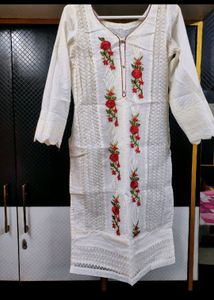 Pakistani Suit With floral Embroidery