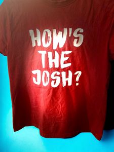 High Josh Boyfriend T-Shirt For Women