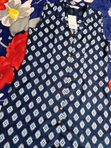 Kurti With Mid Slit