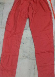 Pant Plazo Dark Peech Color